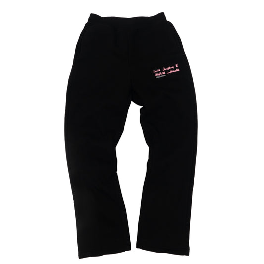 JUSTICE JOGGER [PINK ON BLACK]