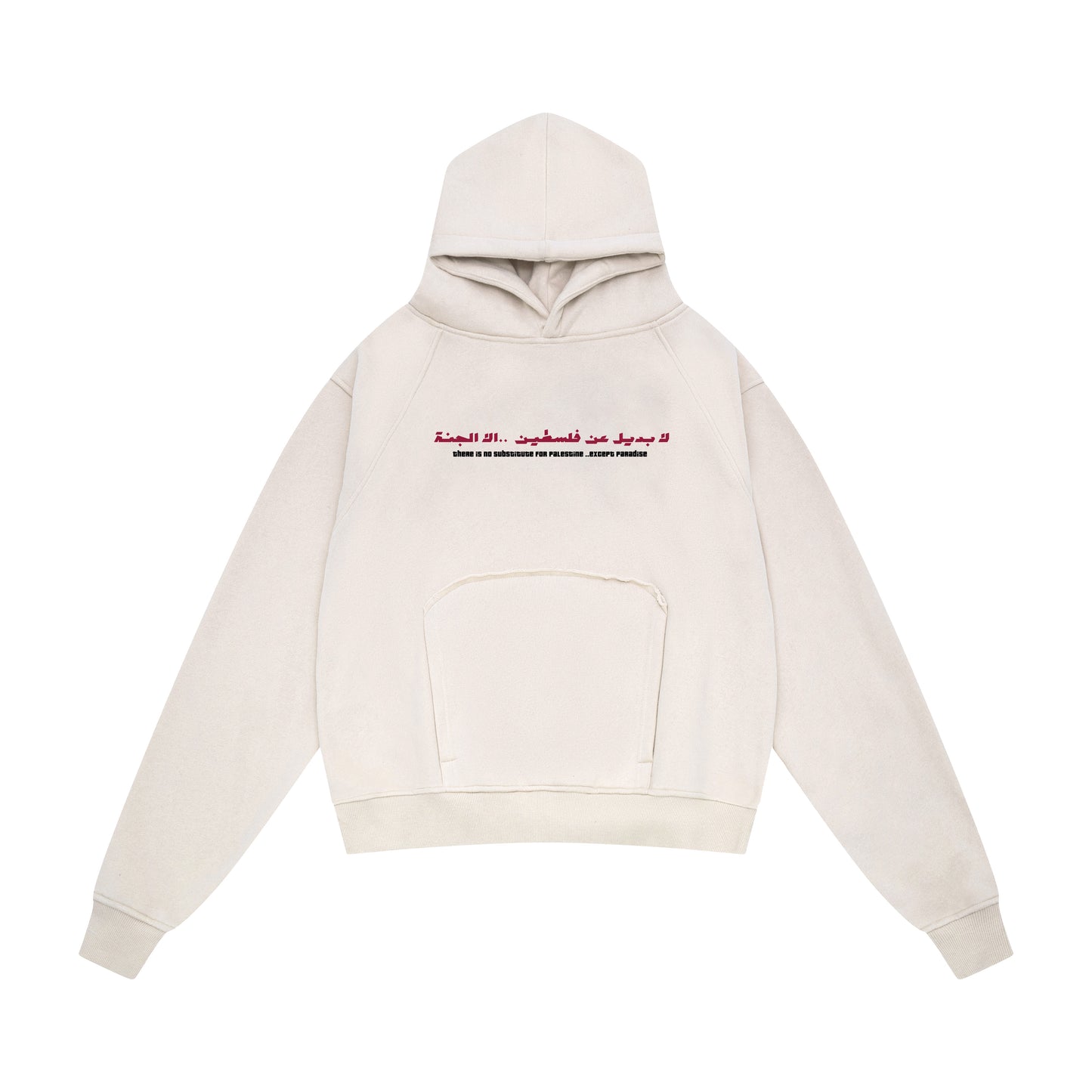 JUSTICE HOODIE [OFF WHITE]