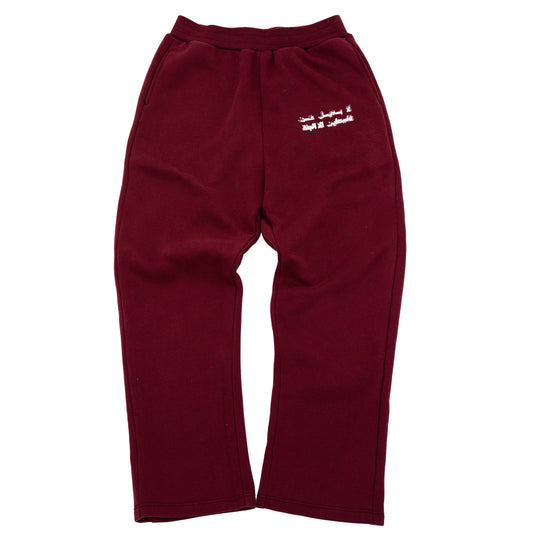 JUSTICE JOGGER [WINE RED]