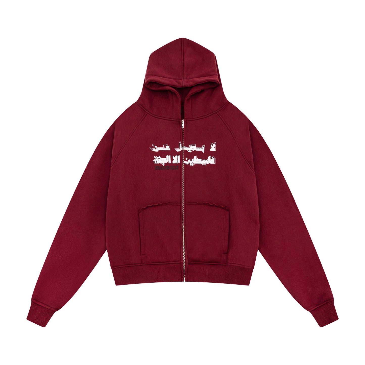 JUSTICE ZIPPER [WINE RED]